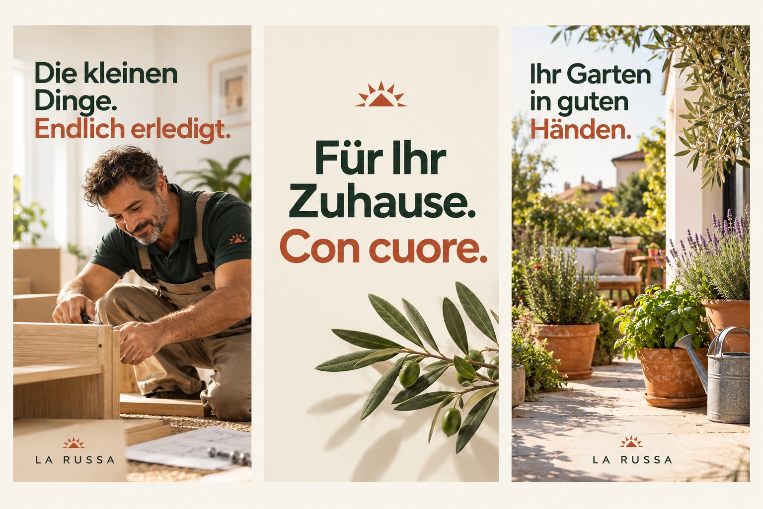 La Russa: drei Social-Media-Entwürfe